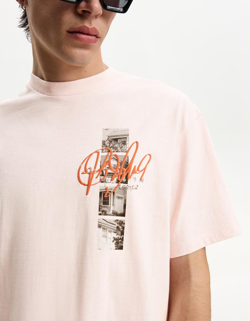 T shirt Bershka.