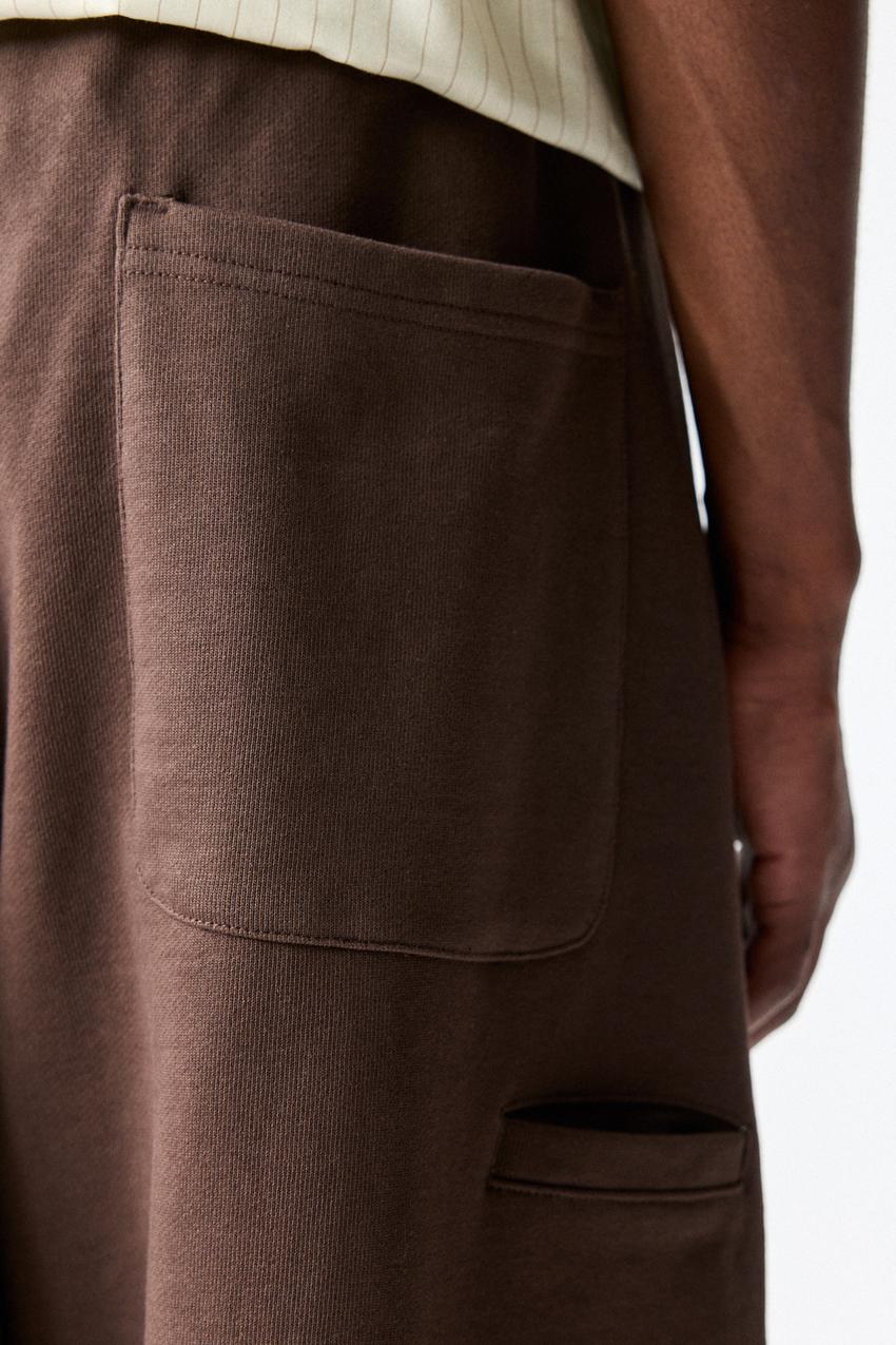Wide-leg tracksuit trousers