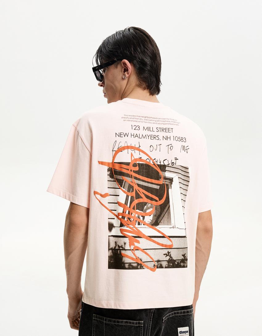 T shirt Bershka.