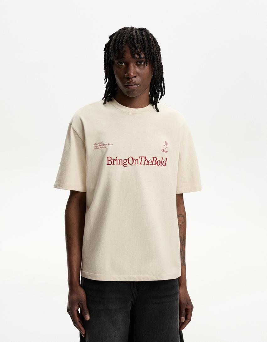 T shirt Bershka.
